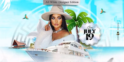 Marshmallow All White Designer boat cruise
