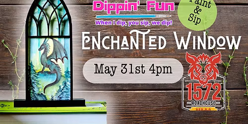 Enchanted Window Paint and Sip