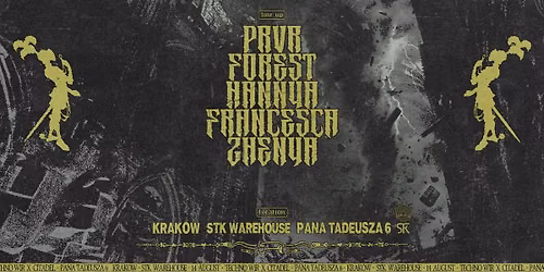 TECHNO WIR \u00d7 CITADEL w\/ Francesca, Hannya, PRVR, Zhenya, Forest