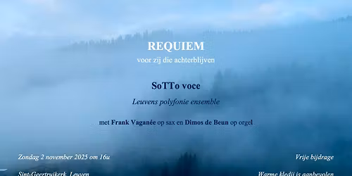 Requiem voor zij die achterblijven