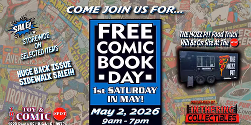 2026 Free Comic Book Day at The Spot
