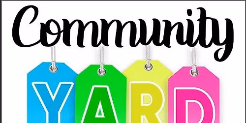 Community Yard Sale Fundraiser