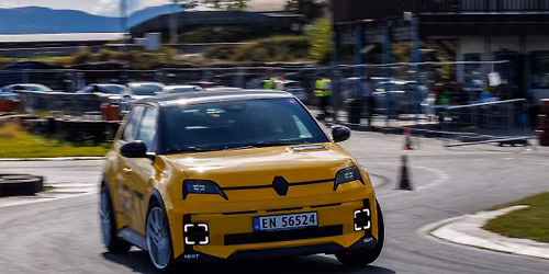 Autoslalom trening - Basserud\u00e5sen Motorsenter