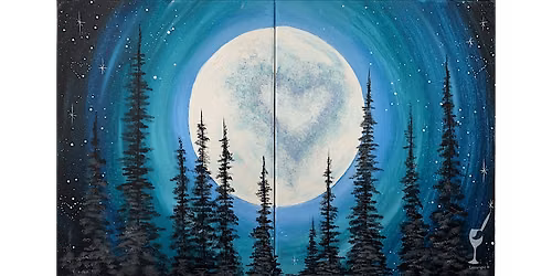 Lover's Moon - Paint and Sip in San Antonio | Classpop!\u2122