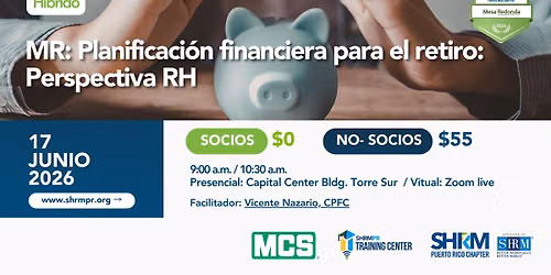 MR: Planificaci\u00f3n financiera para el retiro: Perspectiva RH