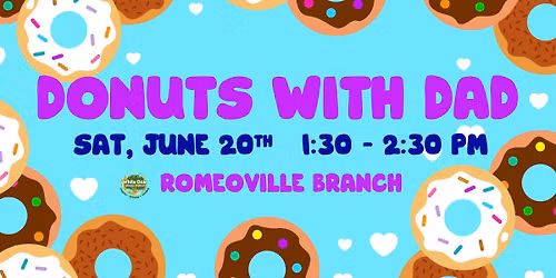 Donuts with Dad - Romeoville Branch