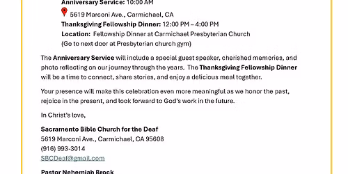 SBCD 50th Anniversary Celebration