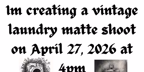 Vintage Laundromat Shoot
