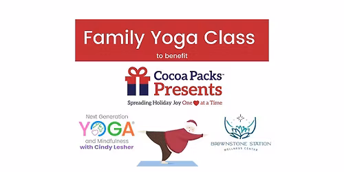 Family Yoga to benefit Cocoa Packs Presents