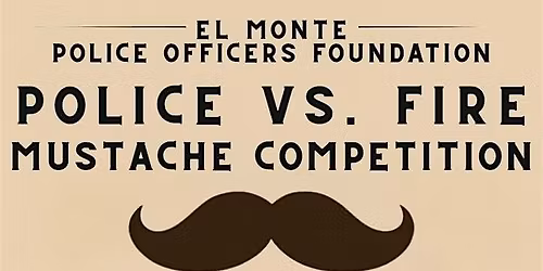 Police vs. Fire Mustache Competition