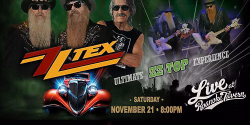 ZZ TEX LIVE AT ROANOKE TAVERN