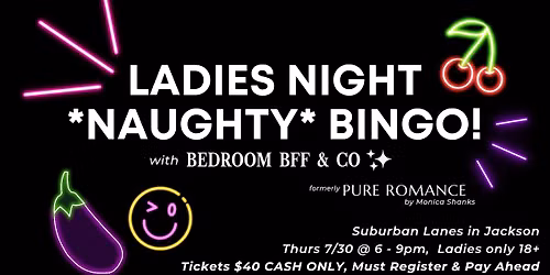 Ladies Night- Naughty Bingo