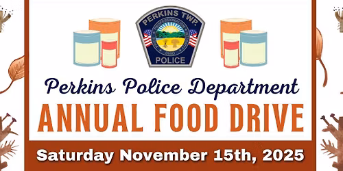 Perkins Police Dept. Annual Food Drive