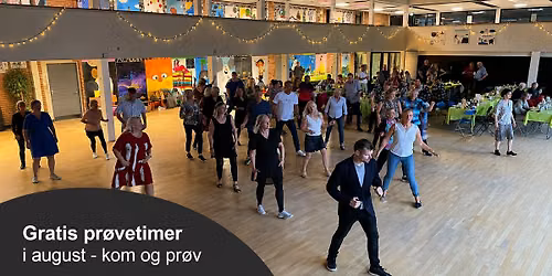 Gratis pr\u00f8vetimer i dans