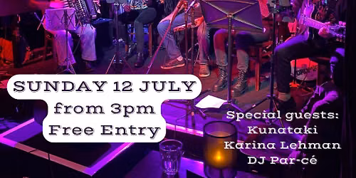 "SWEET COCO QUINTET: FABIAN FAREWELL EDITION" - w\/ KUNATAKI + KARINA LEHMAN + DJ PAR-C\u00c9