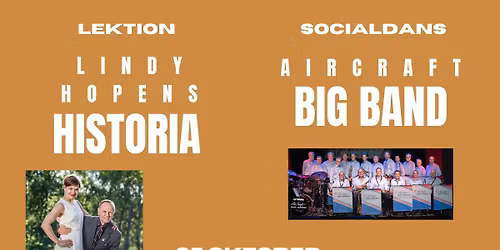 Socialdans till AirCraft Big Band + historielektion