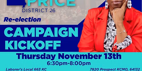 State Representative Tiffany Price's Re-Election Kickoff