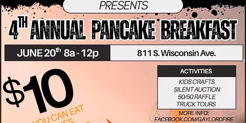 4th Annual Pancake Breakfast