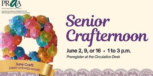 Senior Crafternoon