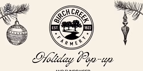 Birch Creek Holiday Pop-up