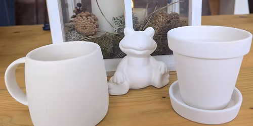 Paint Your Own Pottery Workshop - Family Session