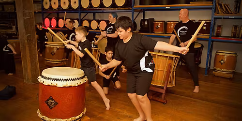 School Holiday Fun! Japanese drum workshop for families