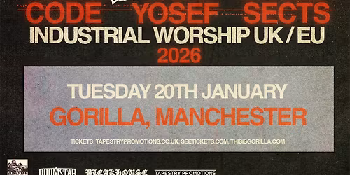 Youth Code, King Yosef, Street Sects - Manchester
