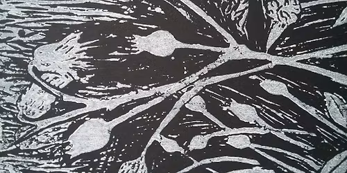 Have a Dabble - Lino printed tray (16+)