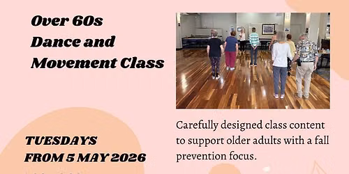 Over 60's Dance and Movement Class 