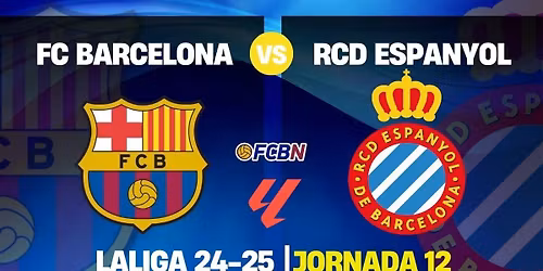 FC Barcelona vs RCD Espanyol at Spotify Camp Nou