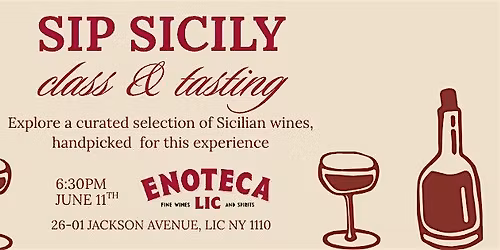 Sip Sicily \u2014 June 11th