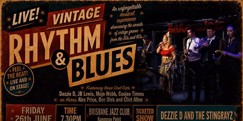 BRISBANE JAZZ CLUB presents\u2026..