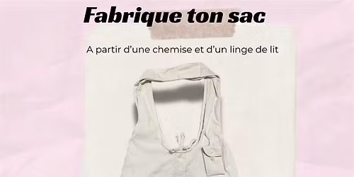 Fabrique ton sac unique