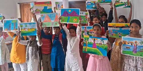 Drawing Competition on the occasion of Basant Panchami 