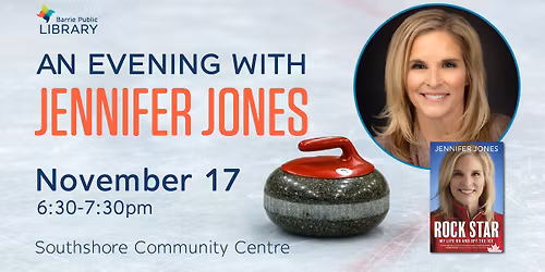 An Evening with Jennifer Jones, Author & Olympian