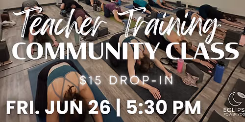 Teacher Training Community Class