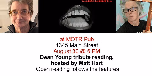 Word of Mouth Cincinnati Feature-Open Poetry Reading