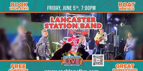 NEW SHOW FOR ROCK LANE LIVE! Lancaster Station Band!