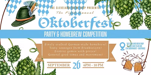 5th Annual Oktoberfest Party & Homebrew Competition