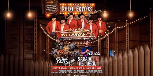 Los Rieleros Del Norte, Los De La Pradera, DJ Flako | The Royal Grove