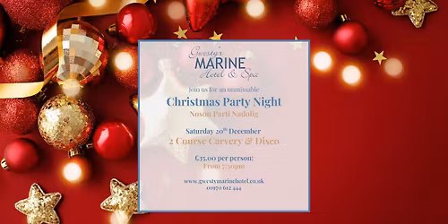 Christmas Party Night - 2 Course Carvery & Disco
