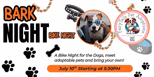 \ud83d\udc3eBark Night Bike Night \ud83c\udfcd