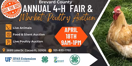 Brevard County 2026 4-H Fair & Market Poultry Auction