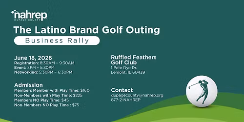 NAHREP DuPage County: The Latino Brand Golf Outing