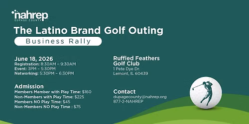 NAHREP DuPage County: The Latino Brand Golf Outing