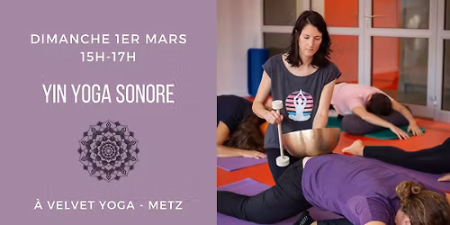 Yin Yoga au son des bols chantants