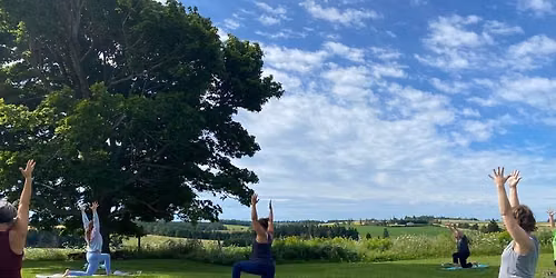Outdoor Yoga in New London 