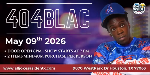404Blac at Bricktown Comedy Club OKC