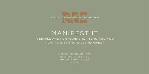 Manifest It: learn how to intentionally manifest in a simple and fun way