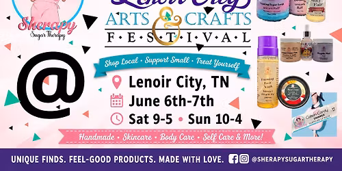 Sherapy Sugar Therapy @ Lenoir City Arts & Crafts Festival